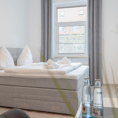Modernes Apartment In Top Lage Komfortabel Eingerichtet Mit Arbeitsplatz Und Kueche - Geibelsuite Hannover Eksteriør bilde