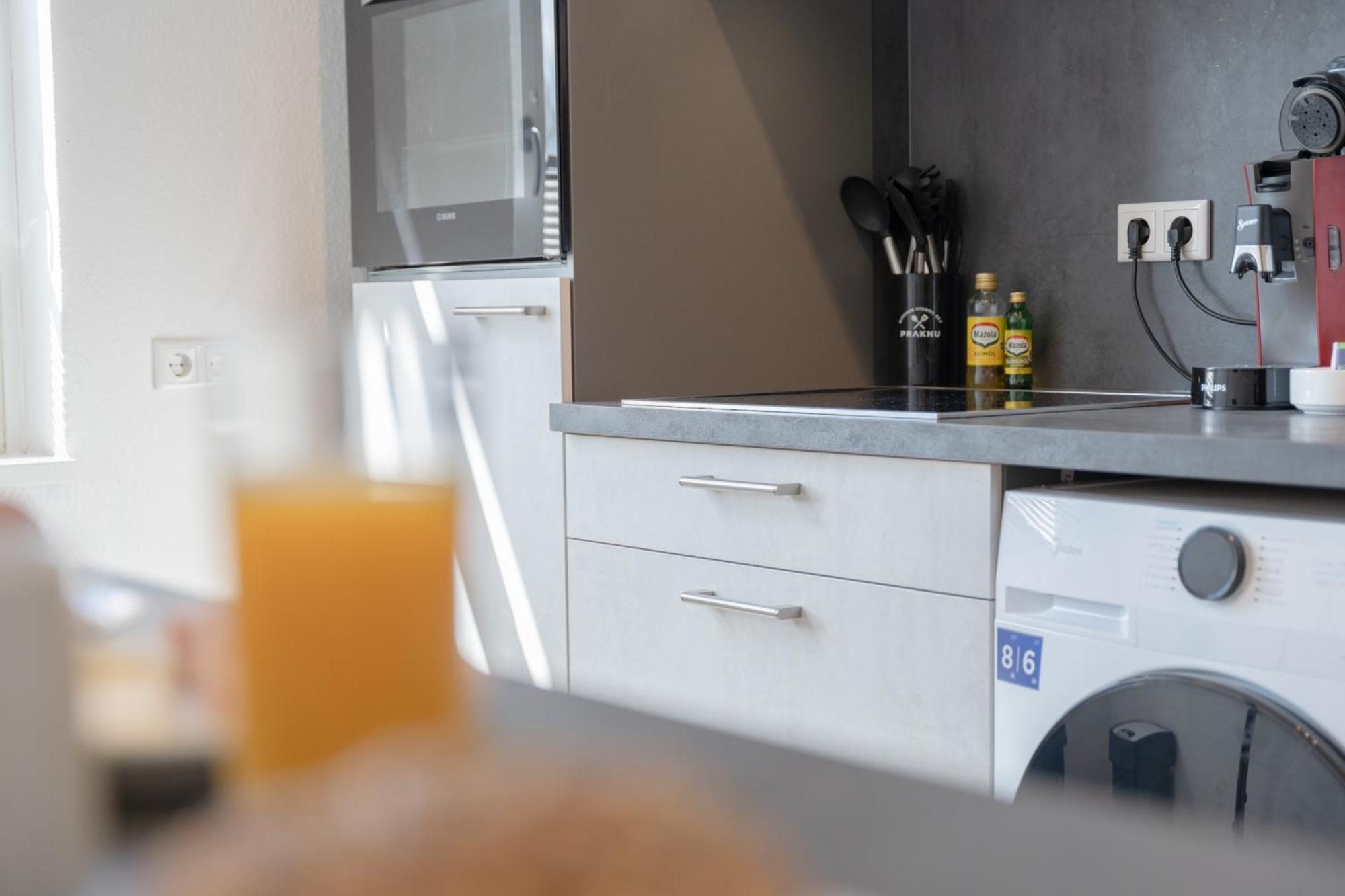 Modernes Apartment In Top Lage Komfortabel Eingerichtet Mit Arbeitsplatz Und Kueche - Geibelsuite Hannover Eksteriør bilde